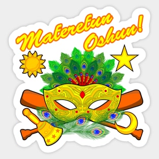 Maferefun Oshun Sticker